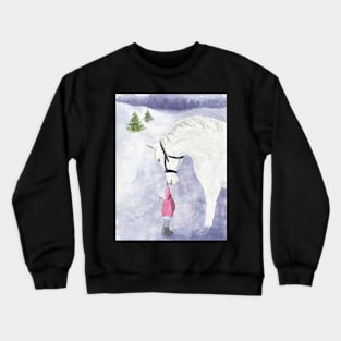 Zach Meets His Match Watercolor Crewneck Sweatshirt